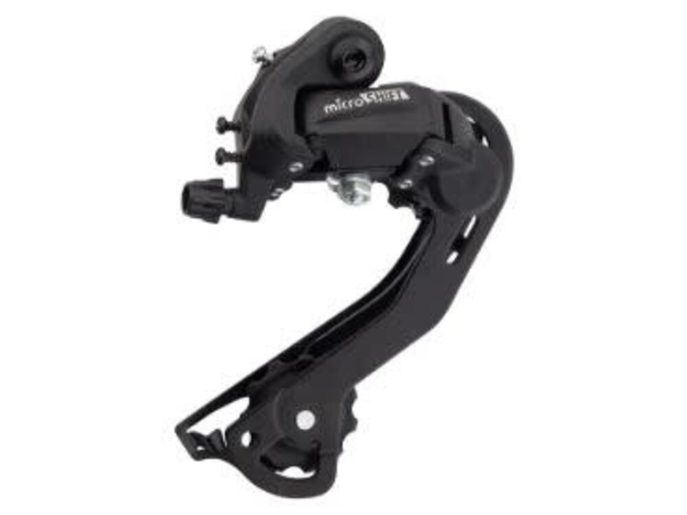 microSHIFT microSHIFT M21 Rear Derailleur - 6,7 Speed, Long Cage, Black
