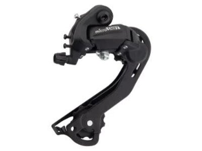 microSHIFT microSHIFT M21 Rear Derailleur - 6,7 Speed, Long Cage, Black