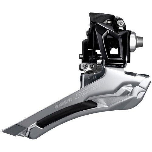 Shimano Shimano 105 FD-R7000-FL Front Derailleur - 11-Speed, Double, Braze-On, Down-Swing, Black