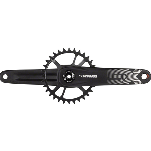Sram SRAM SX Eagle Crankset - 175mm, 12-Speed, 32t, Direct Mount, DUB Spindle Interface, Black, A1 Sram SRAM SX Eagle Crankset - 175mm, 12-Speed, 32t, Direct Mount, DUB Spindle Interface, Black, A1