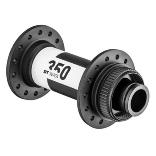 DT Swiss DT Swiss 350 Front Hub - 12 x 100mm, Center-Lock, Black, 24H