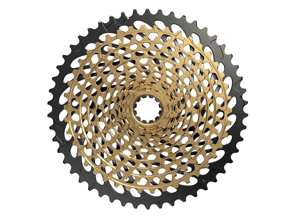 Sram SRAM XG-1299 XX1 Eagle 12sp Cassette, 10-52t, Gold/Black