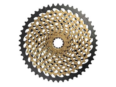 Sram SRAM XG-1299 XX1 Eagle 12sp Cassette, 10-52t, Gold/Black