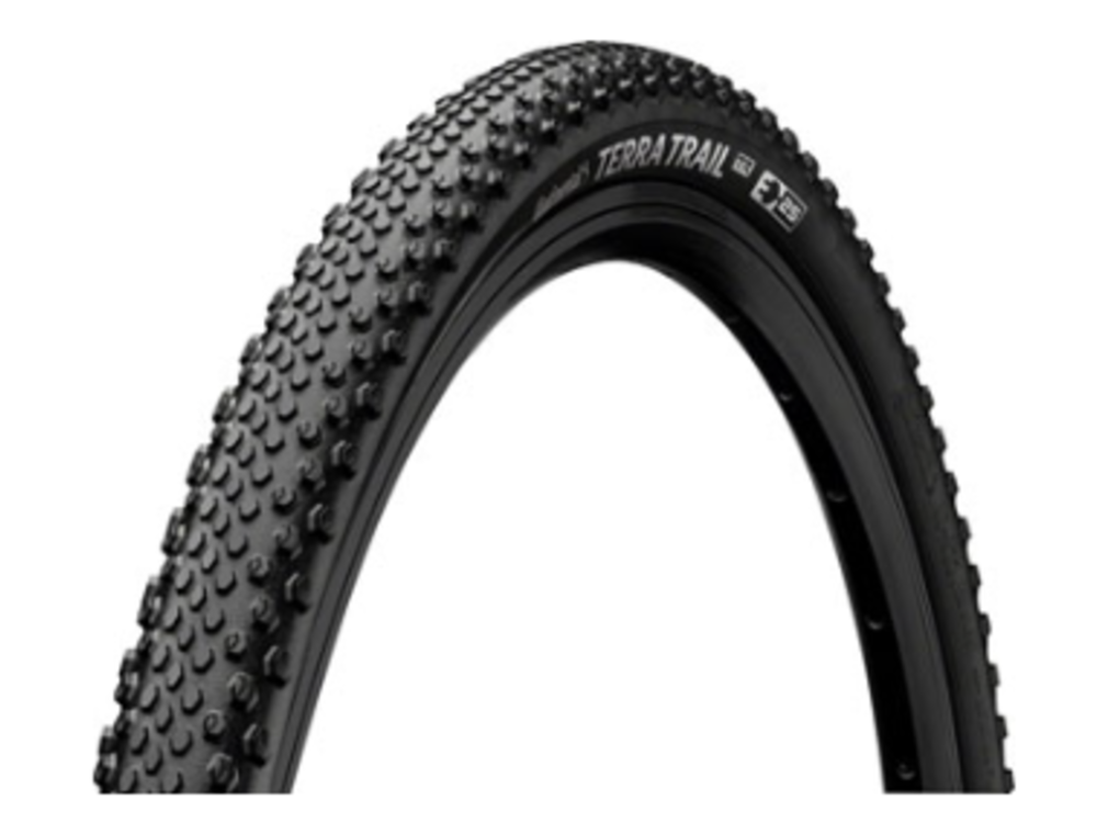 Continental Continental Terra Hardpack Tire - 700 x 50, Tubeless, Folding, Black, PureGrip, ShieldWall System