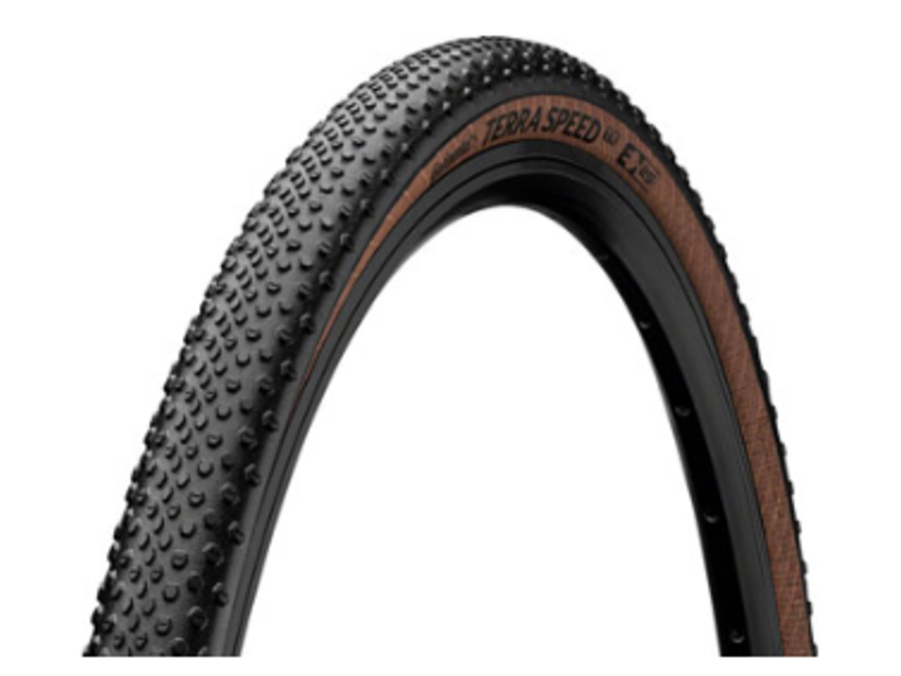 Continental Continental Terra Speed Tire - 700 x 40, Tubeless, Folding, Black/Transparent, BlackChili, ProTection, E25