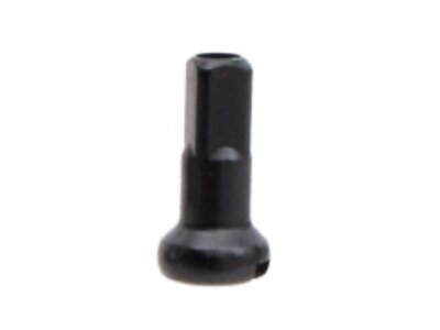 Wheelsmith Wheelsmith 14g Alloy Nipple, 16mm, Black, 50/Count NLS