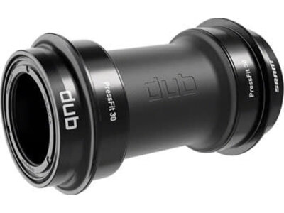 Sram SRAM DUB PressFit30 Bottom Bracket - PF30, 73mm, MTB Boost 55mm Chainline, Black