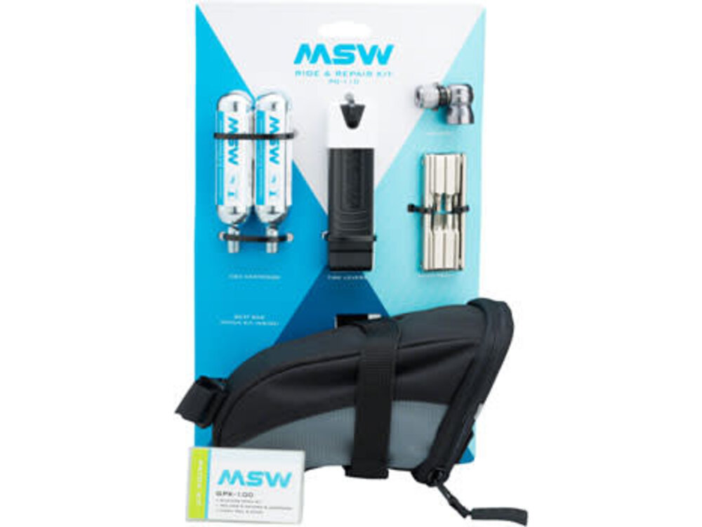 MSW MSW Ride and Repair Kit with Seatbag and CO2