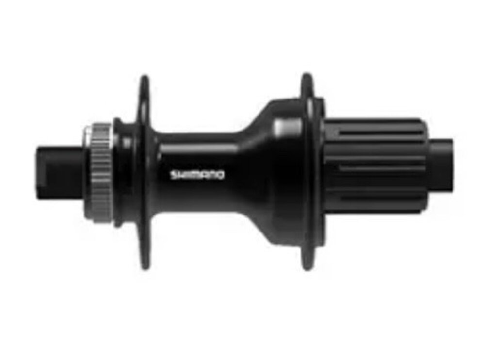Shimano FREEHUB, FH-TC600-HM-B, CENTER LOCK DISC (W/O LOCK RING) 8/9/10 SPEED, MTB 11-SPEED, FOR 12MM THRU TYPE AXLE (W/O AXLE), 28H, OLD: 148MM, BLACK