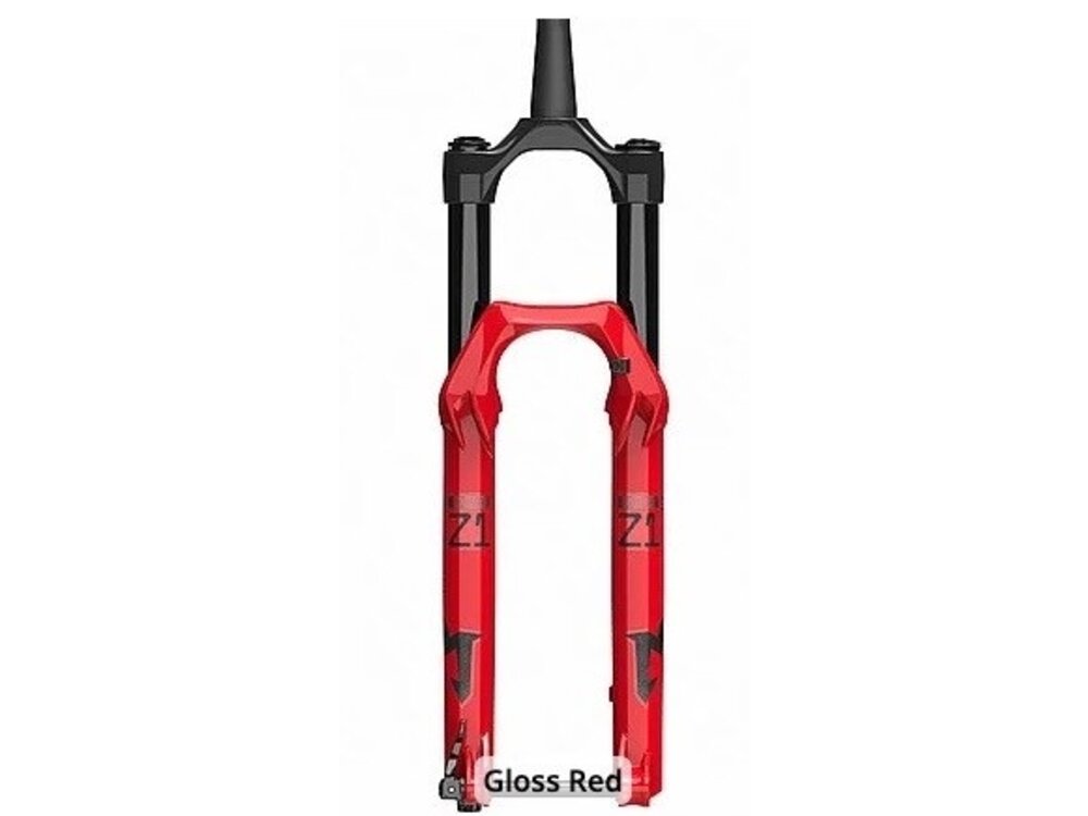 Marzocchi Bomber DJ, 26in, Marzocchi, 100, Grip, Sweep-Adj, Gloss Red, Std/Clear Logo, 20TAx110, 1.5 T, 37mm Rake Shiny Blk, YF, AM