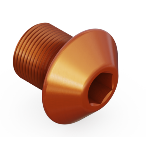 ONYX Racing Products Replacement cap bolt for 20mm thru-bolts. ONYX Racing Products Replacement cap bolt for 20mm thru-bolts.