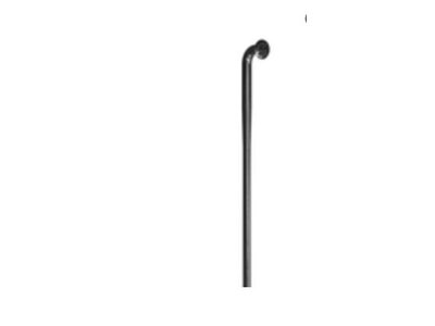 DT Swiss DT Swiss Competition Spoke: 2.0/1.8/2.0mm, 294mm, J-bend, Black, Single