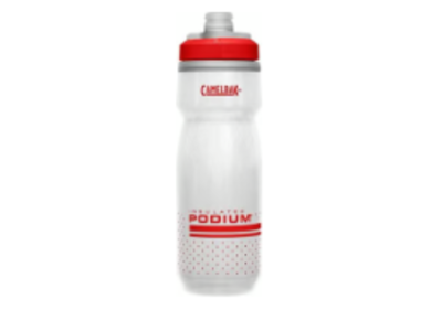 CamelBak Podium Chill 21oz, Fiery Red/White