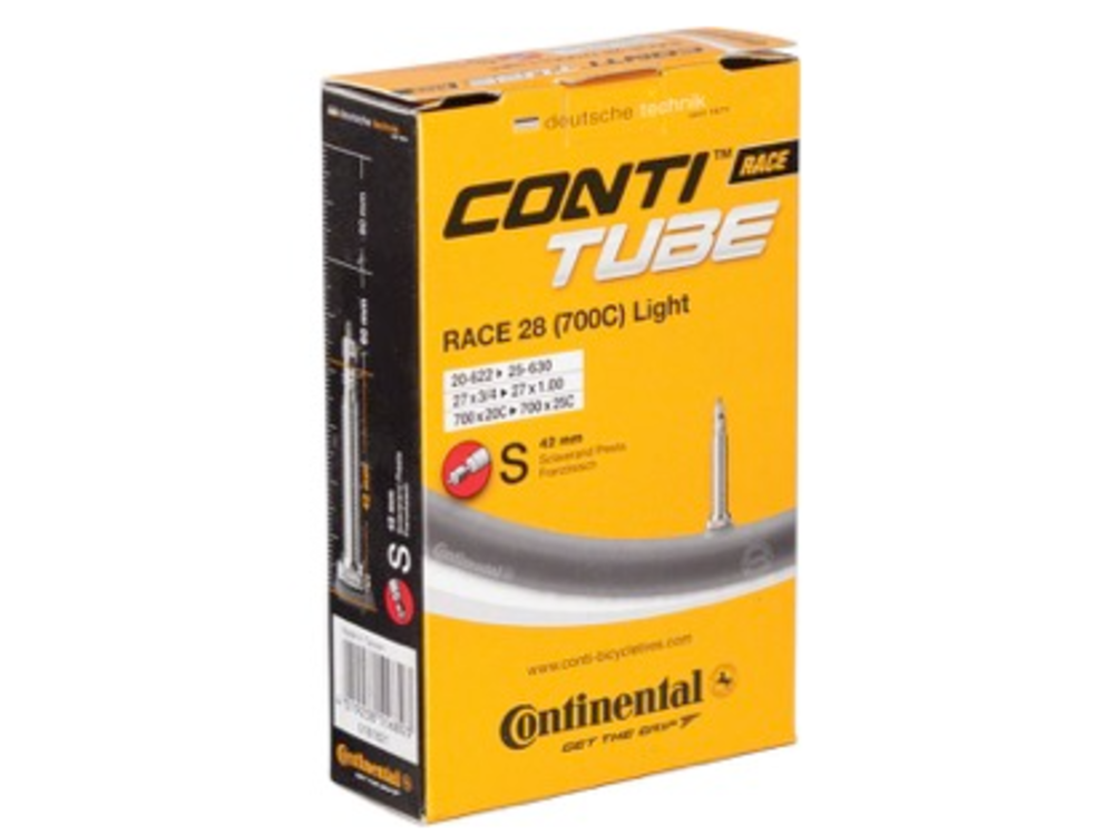 Continental Continental Light Tube - 700 x 20 - 25mm, 60mm Presta Valve