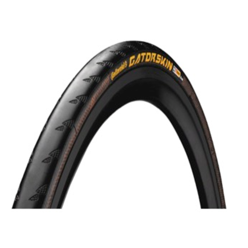 Continental Continental Gatorskin Tire - 700 x 25, Clincher, Folding, Black, PolyX Breaker