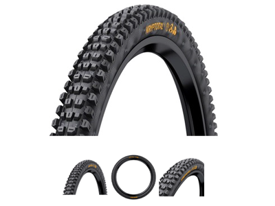 Continental Continental Kryptotal Rear Tire - 29 x 2.40, Tubeless, Folding, Black, Soft, Enduro Casing, E25