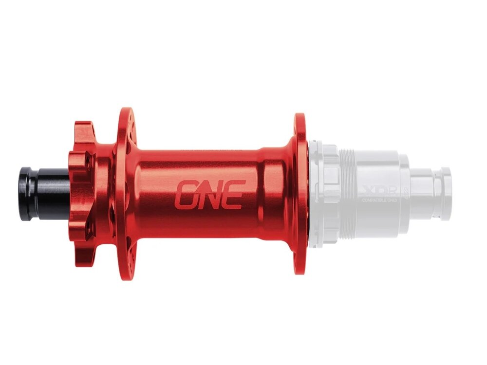 OneUp Components OneUp Components 6B-Disc Rear Hub, 12x148mm, No FH, 28h, Red