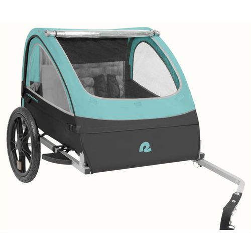 Retrospec Rover Kids' Bike Trailer - Single Blue Retrospec Rover Kids' Bike Trailer - Single Blue