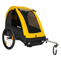 Burley Bee Child Trailer - Double, Yellow
