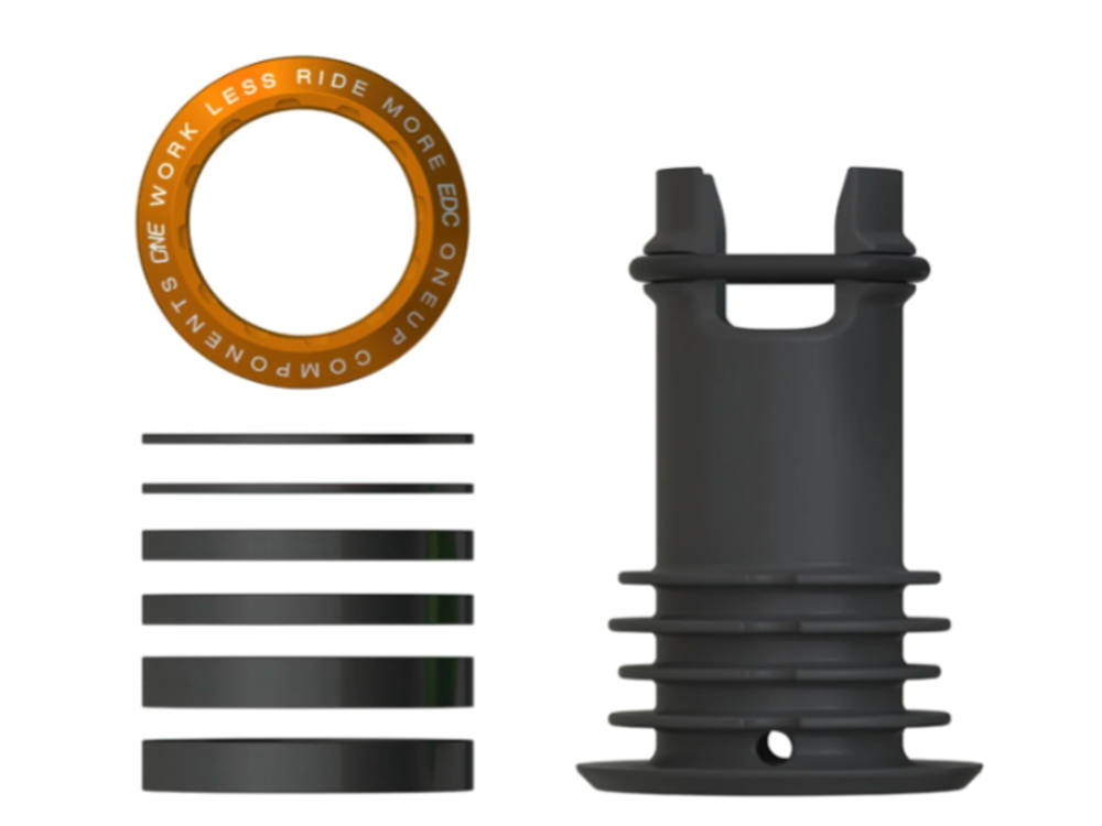 EDC THREADED TOP CAP ORANGE