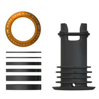 EDC THREADED TOP CAP ORANGE