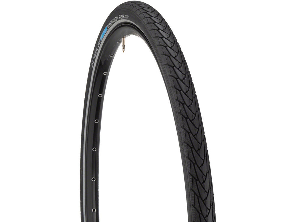 Schwalbe Schwalbe Marathon Plus Tire - 700 x 45 Clincher Wire Black/Reflective Performance Endurance SmartGuard E-50