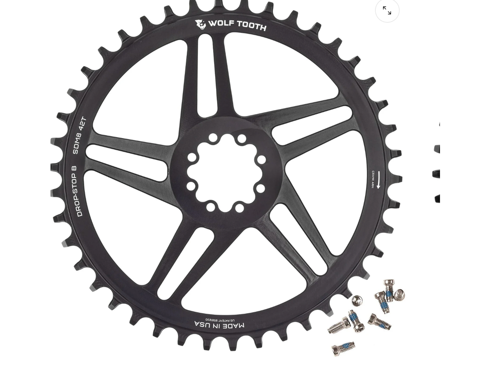 Direct Mount Chainring for SRAM 8-Bolt 42