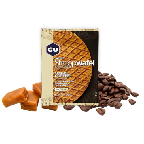 GU Energy Labs GU Energy Stroopwafel Caramel Coffee Waffle GU Energy Labs GU Energy Stroopwafel Caramel Coffee Waffle
