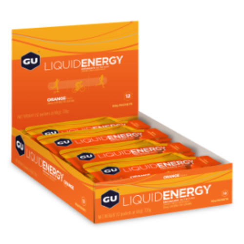 GU GU Liquid Energy Gel - Orange, Box of 12 GU GU Liquid Energy Gel - Orange, Box of 12