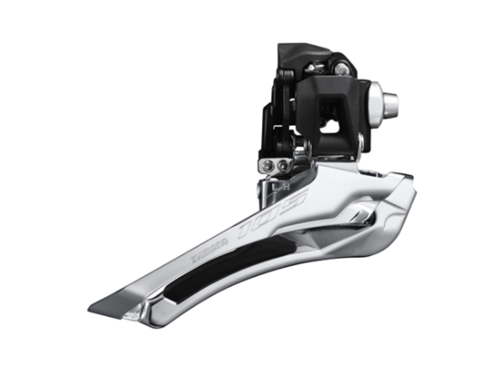 Shimano FRONT DERAILLEUR, FD-R7100, 105, FOR REAR 12-SPEED, DOWN-SWING, DOWN-PULL, BRAZED-ON TYPE, FOR TOP GEAR: 50-54T, CL: 44.5MM