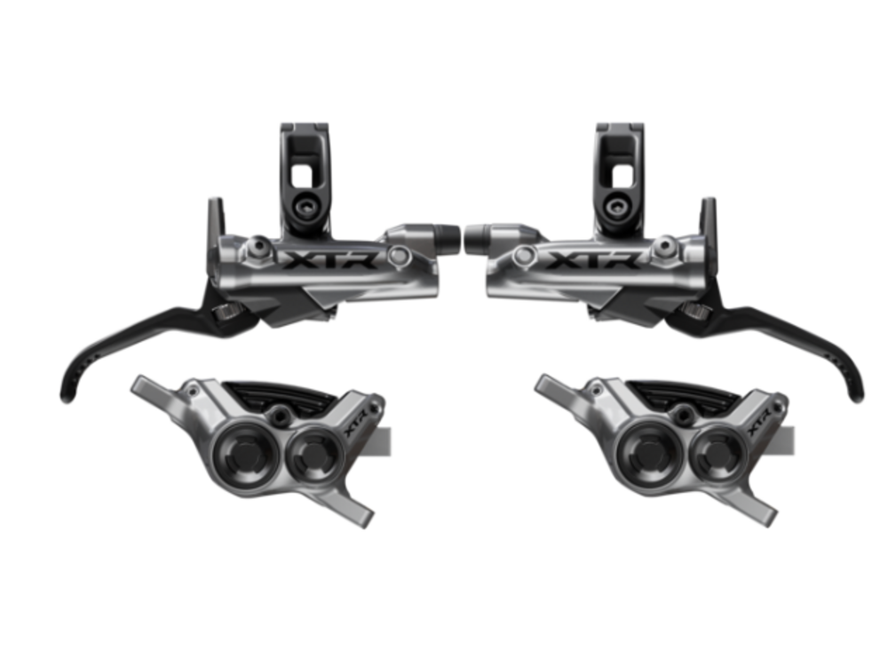 Shimano BRAKE UPGRADE KIT, XTR, BL-M9220, BR-M9220 (LF & RR), 1000 & 1700MM (BH90), METAL PAD (W/FIN), W/CONNECTOR INSERT X 2, OIL 100ML X 1 (NON-EU), RESIN PAD (W/FIN) X 2