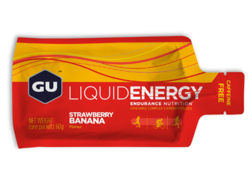 GU GU Liquid Energy Gel -  Strawberry/Banana single