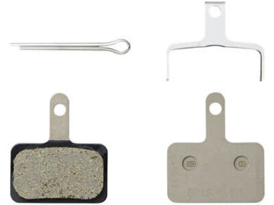 Shimano Shimano B05S-RX Disc Brake Pad and Spring - Resin Compound, Stainless Steel Back Plate