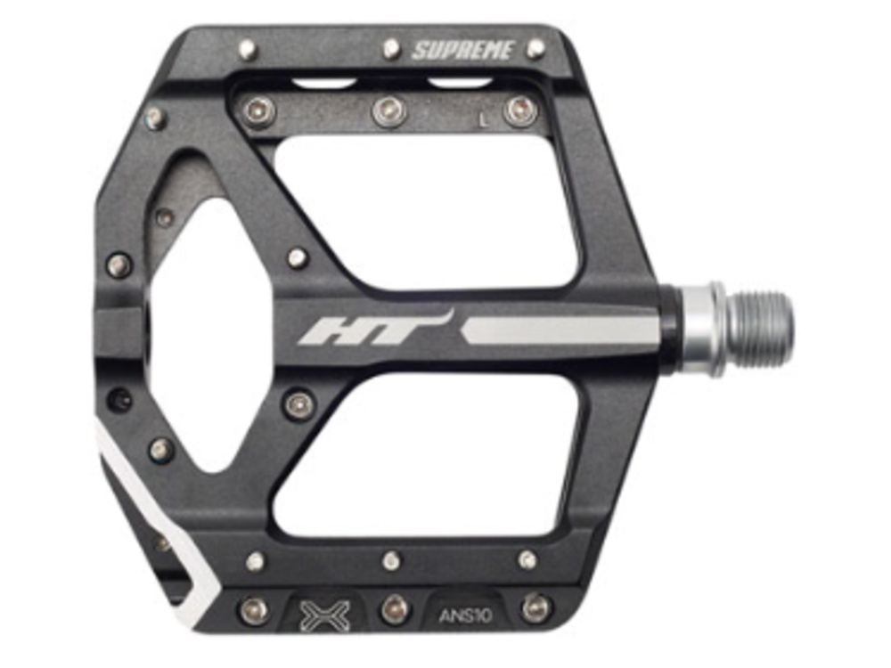 HT Components HT Components ANS10 Pedals - Platform, Aluminum, 9/16", Black
