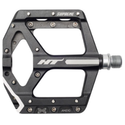 HT Components HT Components ANS10 Pedals - Platform, Aluminum, 9/16", Black