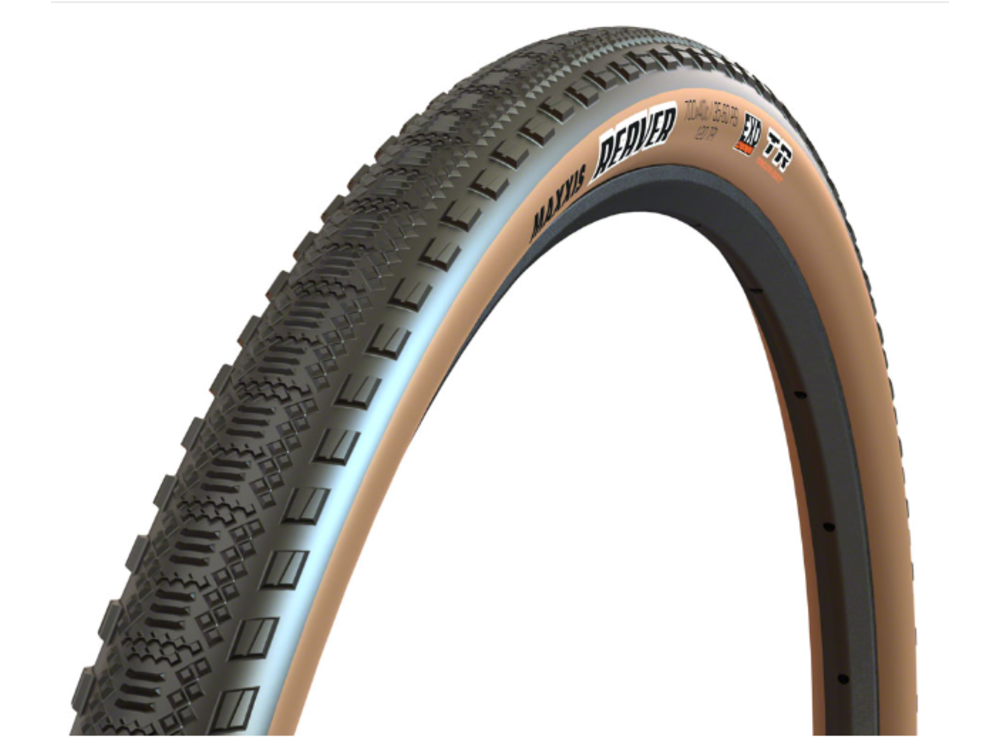 Maxxis Maxxis Reaver Tire - 700 x 40, Tubeless, Folding, Tan, Dual, EXO