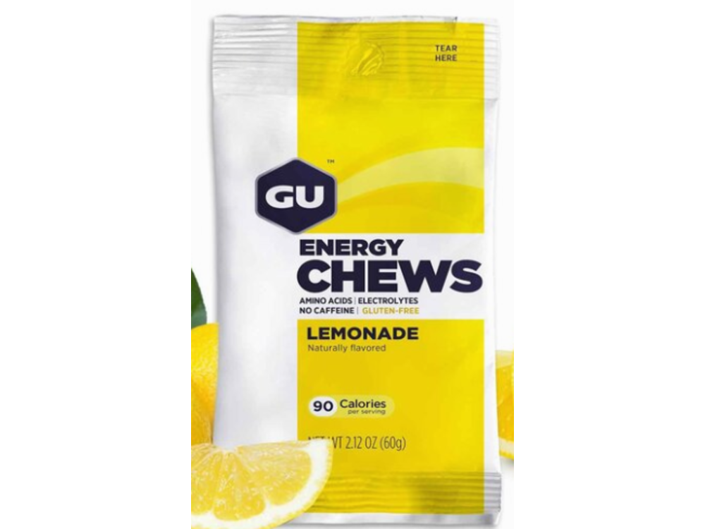 GU GU Energy Chews - Lemonade, Single