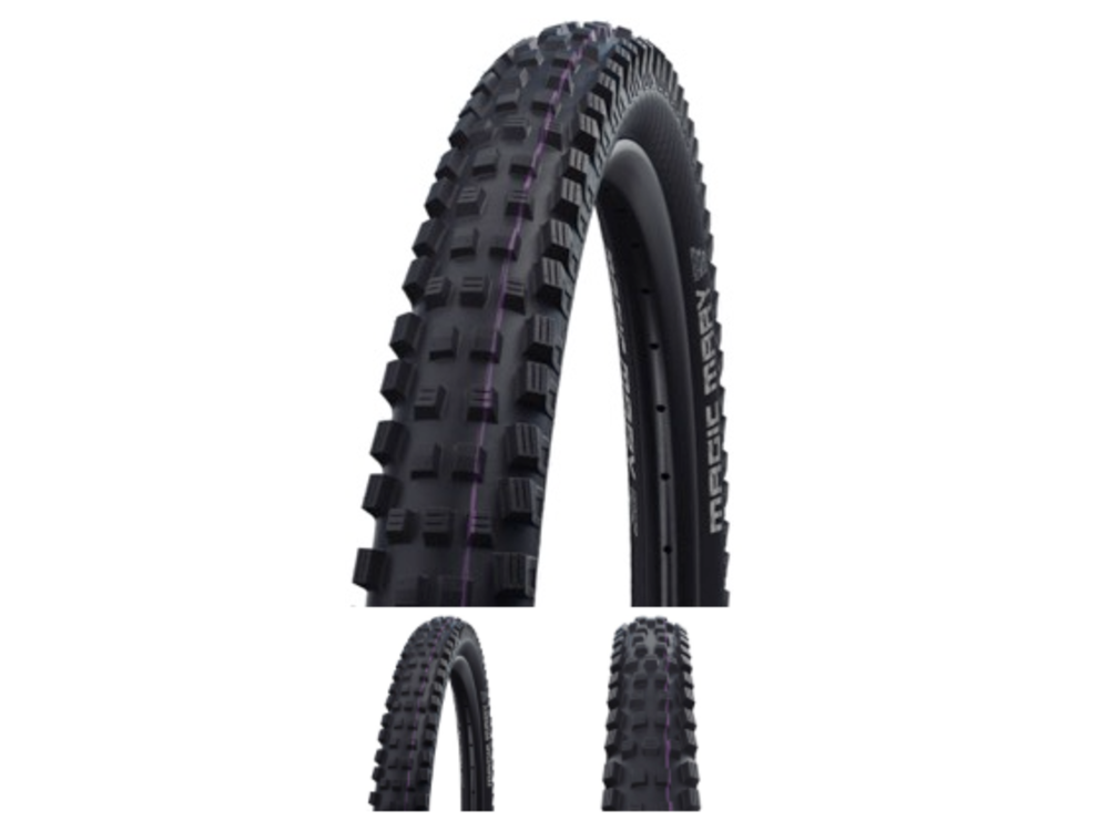 Schwalbe Schwalbe Magic Mary Tire - 29 x 2.50, Tubeless, Folding, Black, Evolution Line, Gravity Pro, Addix Ultra Soft, Radial
