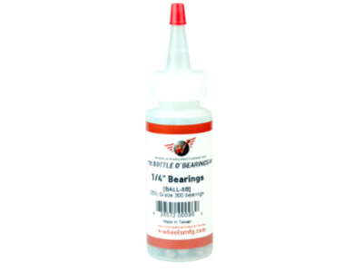 Wheels Manufacturing Wheels Manufacturing Grade 300 1/4" Loose Ball Bearing: Bottle of 250