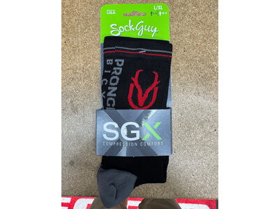 SockGuy Pronghorn Logo Socks L/XL