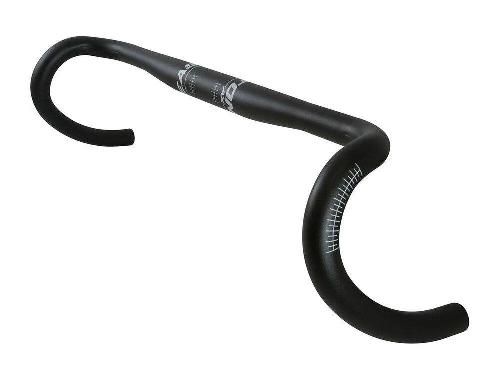 Easton Cycling EA50 AX, Drop Handlebar, Diameter: 31.8mm, 440mm, Drop: 120mm, Reach: 80mm, Black