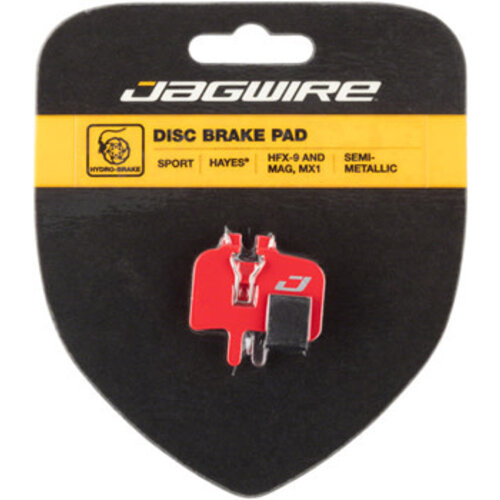 Jagwire Jagwire Mountain Sport Semi-Metallic Disc Brake Pads for Hayes HRX-Mag Series, HFX-9 Series, MX1 Jagwire Jagwire Mountain Sport Semi-Metallic Disc Brake Pads for Hayes HRX-Mag Series, HFX-9 Series, MX1