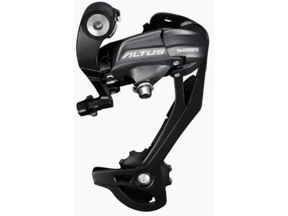 Shimano Shimano Altus RD-M370-SGS Rear Derailleur - 9 Speed, Long Cage, Black