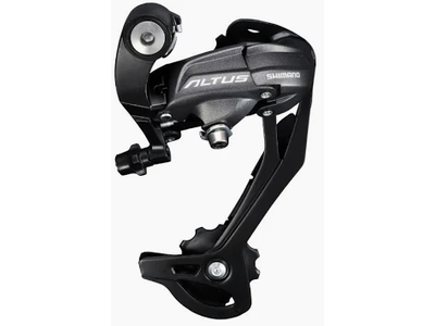 Shimano REAR DERAILLEUR, RD-M370-L, ALTUS, SGS 9-SPEED, DIRECT ATTACHMENT, BLACK