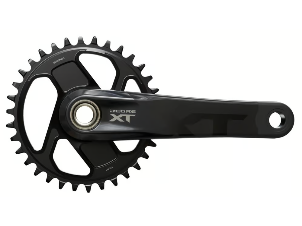 Shimano FRONT CHAINWHEEL, FC-M8200, DEORE XT, FOR REAR 12-SPEED, HOLLOWTECH 2, 170MM, W/O CHAINRING, W/O CG, W/O BB PARTS, FOR CHAIN LINE 55MM