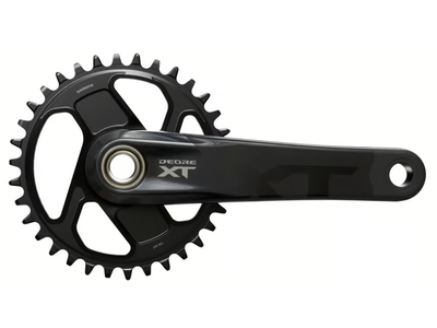 Shimano FRONT CHAINWHEEL, FC-M8200, DEORE XT, FOR REAR 12-SPEED, HOLLOWTECH 2, 170MM, W/O CHAINRING, W/O CG, W/O BB PARTS, FOR CHAIN LINE 55MM