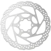 Shimano Deore SM-RT56-SP Disc Brake Rotor - 160mm, 6-Bolt, For Resin Pads Only, Silver
