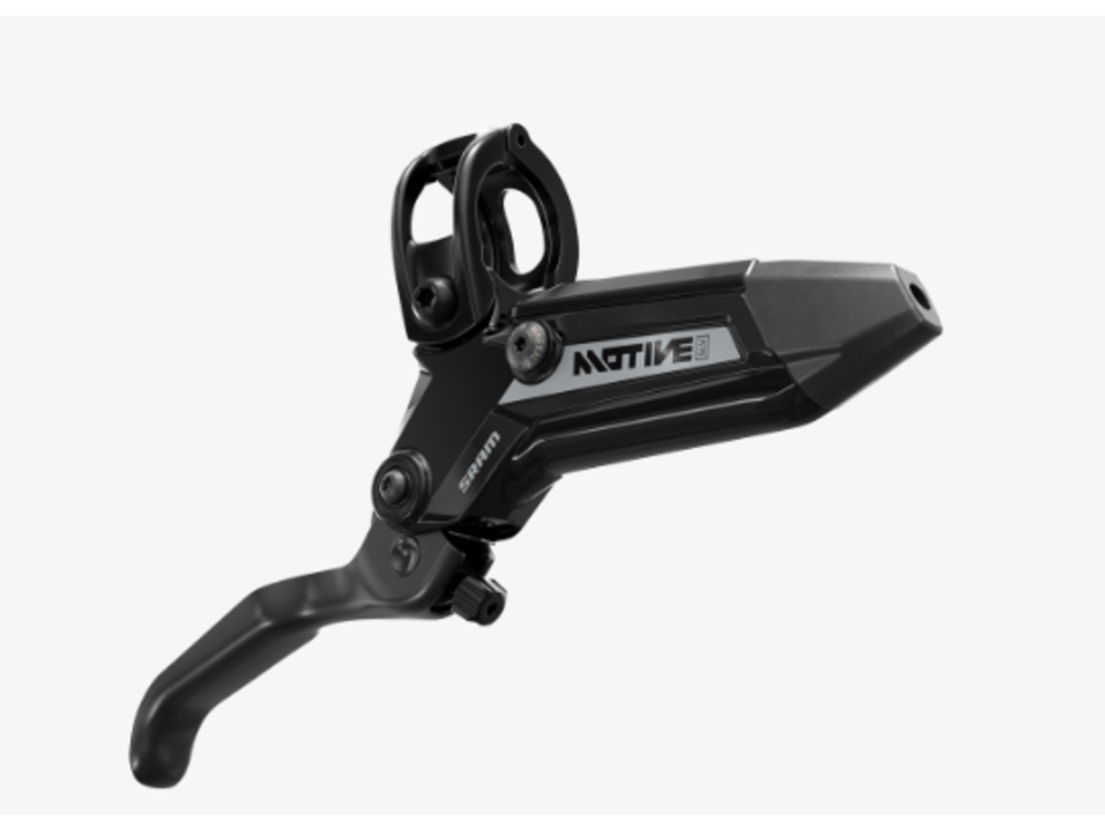 Disc Brake Motive Silver - Black Ano, Bearing Lever,Tool Free Reach, Bleeding Edge, Front/Rear, 2000mm Hose (includes MMX Clamp, Rotor/Bracket sold separately) A1