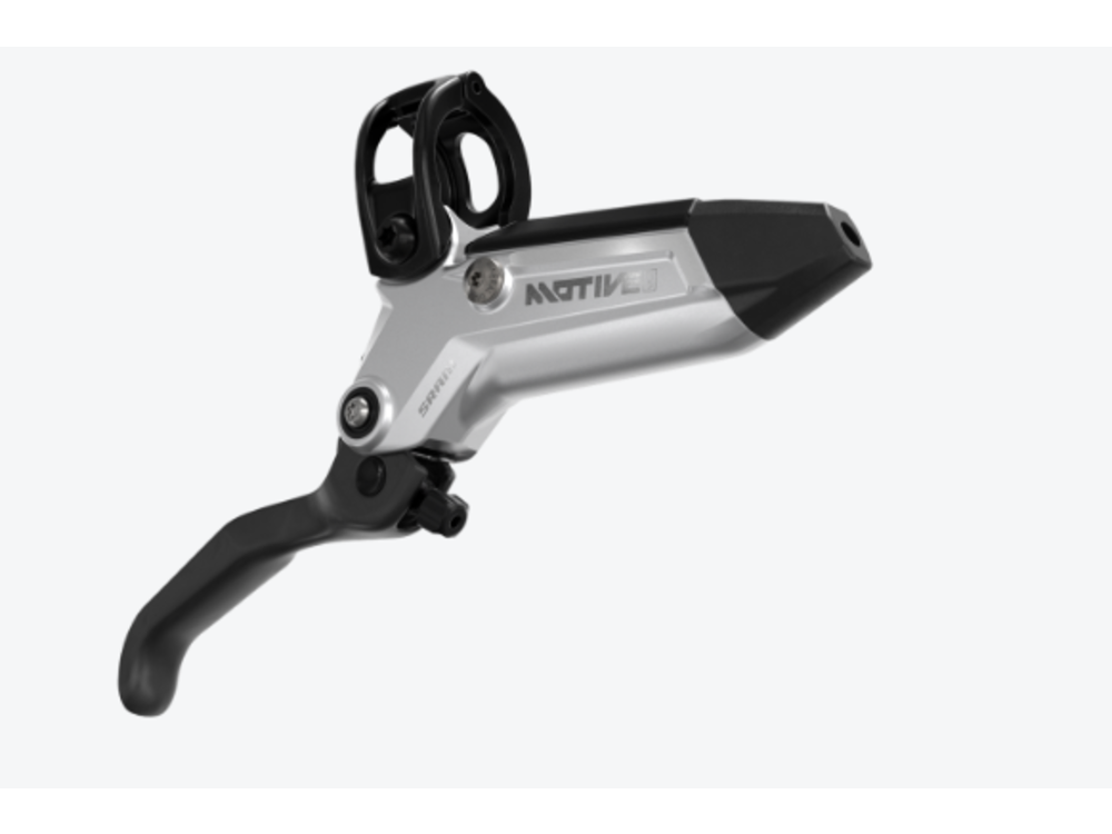 Disc Brake Motive Ultimate - Clear Ano, Bearing Carbon Lever,Tool Free Reach, Bleeding Edge, Front/Rear, 2000mm Hose (includes MMX Clamp, Rotor/Bracket sold separately) A1