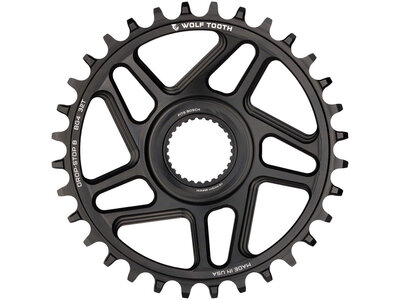 Wolf Tooth Wolf Tooth Bosch Gen 4 Direct Mount Chainring - Drop-Stop B, 34T, Black